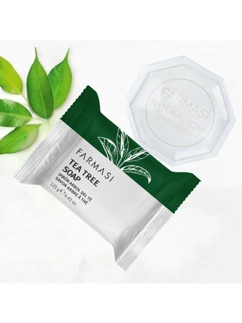 Tea Tree Soap 2 Pack for Oily Skin, Blemish Control Cleansing Bar, Daily Cleanse